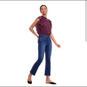 LOFT Modern Kick Crop Jeans